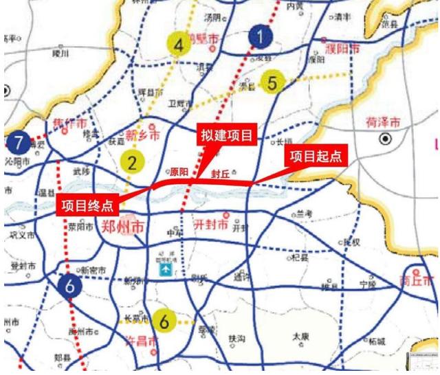 兰考高速公路规划图图片