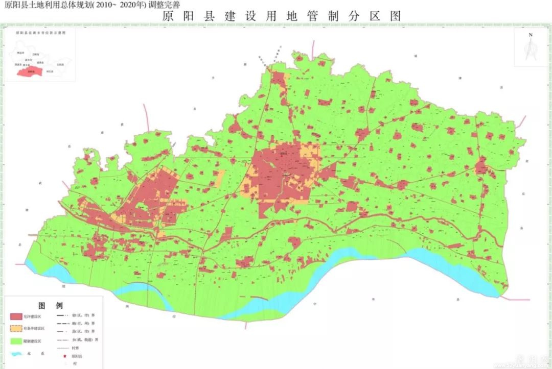 原阳县2022年规划地图图片